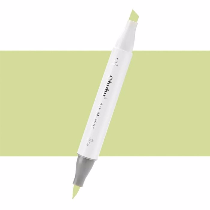 OHUHU MARKADOROS ALKOOLIS BRUSH & CHISEL N.G060 CELERY YELLOW
