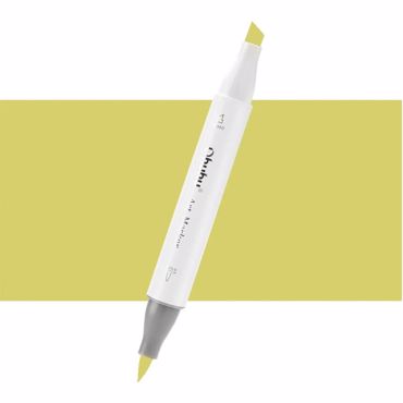OHUHU ΜΑΡΚΑΔΟΡΟΣ ΑΛΚΟΟΛΗΣ BRUSH & CHISEL N.G070 LEMON GREEN