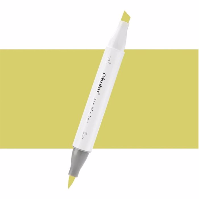 OHUHU MARKADOROS ALKOOLIS BRUSH & CHISEL N.G070 LEMON GREEN