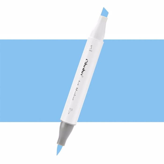 OHUHU MARKADOROS ALKOOLIS BRUSH & CHISEL N.B140 AQUAMARINE