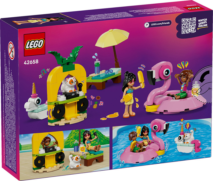 LEGO UNICORN & FLAMINGO POOL PARTY 99pcs