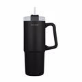 HOMELY ThERMOS STRAW TUMBLER 900ml MIDNIGHT BLACK