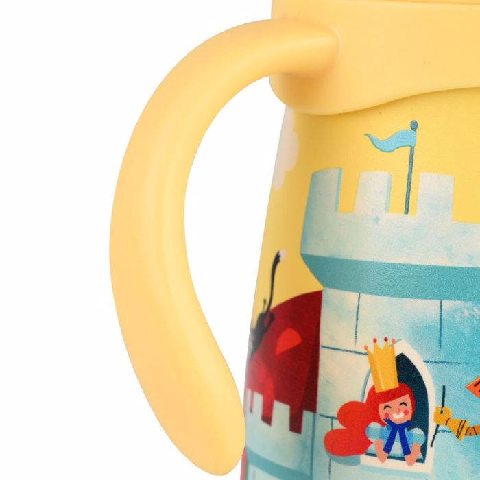 ThERMOS PAIDIKO BUBBLE BOTTLE SAVE THE AEGEAN 300ml FORTRESS DRAGON