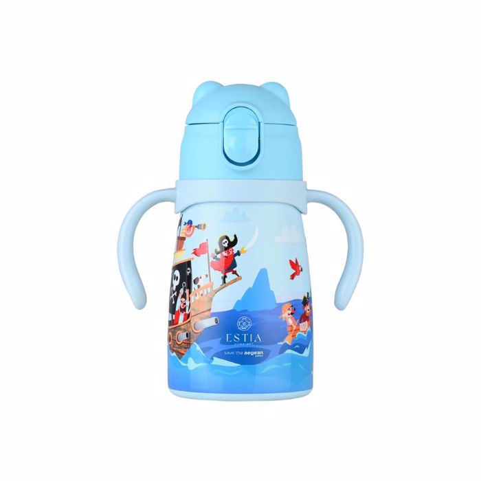 ThERMOS PAIDIKO BUBBLE BOTTLE SAVE THE AEGEAN 300ml TREASURE QUEST