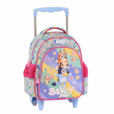 GRAFFITI TROLLEY ΣΑΚΙΔΙΟ ΝΗΠΙΟΥ STICKERS RAIN BLUEY