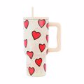 ESTIA ThERMOS STRAW TUMBLER XL SAVE THE AEGEAN 900ml TENDER LACE