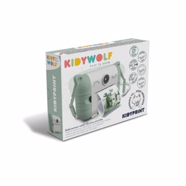 KIDYWOLF ΦΩΤΟΓΡΑΦΙΚΗ ΜΗΧΑΝΗ ΜΕ ΘΕΡΜΙΚΗ ΕΚΤΥΠΩΣΗ- ΠΡΑΣΙΝΗ INSTANT CAMERA