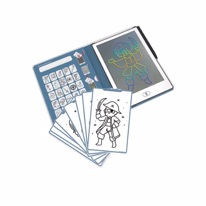 KIDYWOLF MINI TABLET ZOGAFIKIS ME 30 KARTES- OCEAN & PIRATES