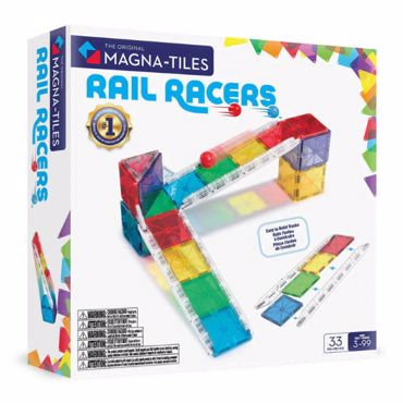 MAGNATILES RAIL RACERS 33 SET