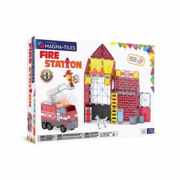 MAGNATILES FIRE STATION 50 SET
