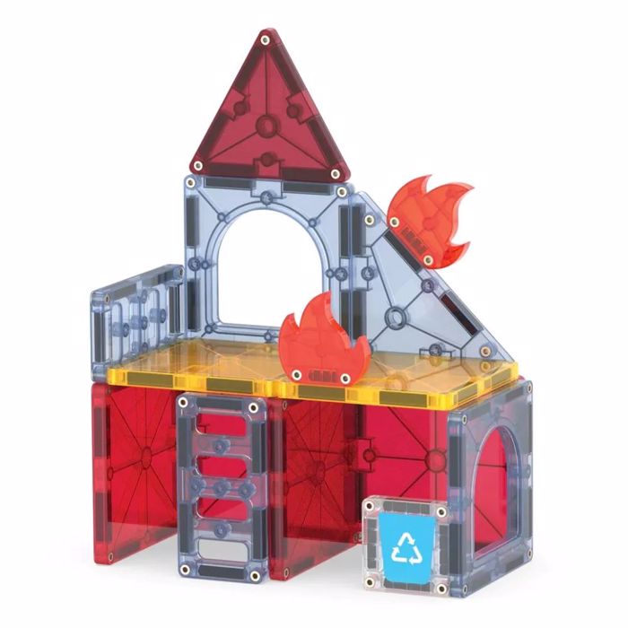 MAGNA-TILES FIRE RESCUE 27tmx- MAGITIKA PLAKIDIA STEM ME PuROSBESTIKI