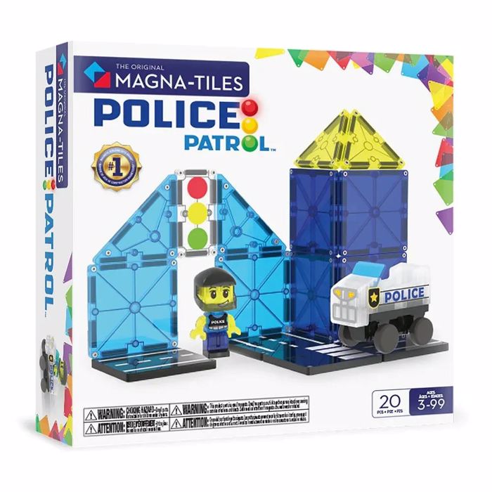 MAGNATILES POLICE PATROL 20 SET
