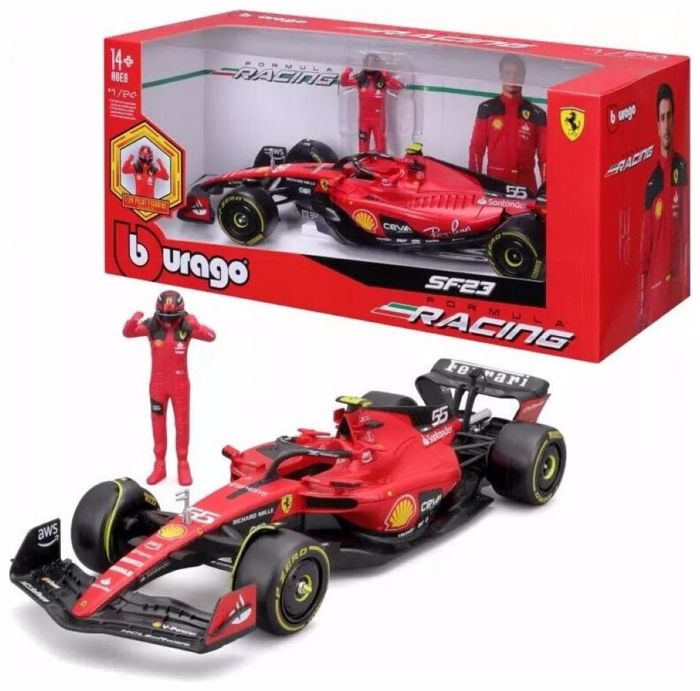 BURAGO 1/24 FORMULA FERRARI SF-23A