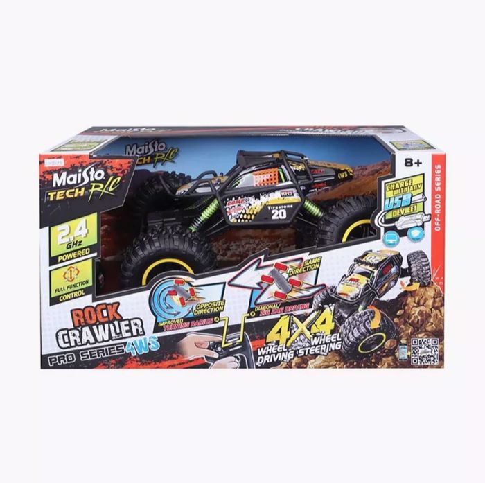 MAISTO TILEKATEuThuNOMENO ROCK CRAWLER 4 WHEELER