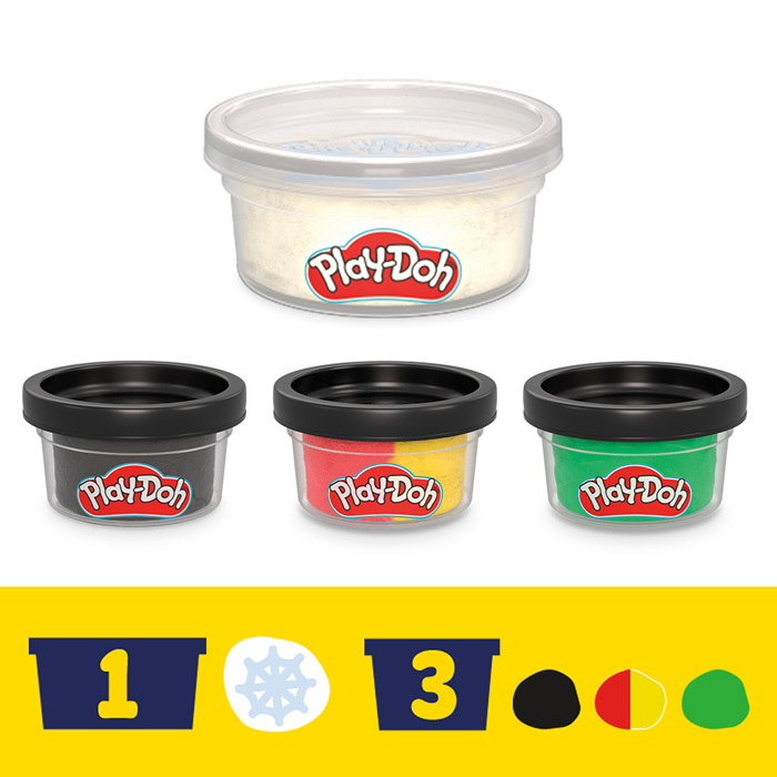 PLAY DOH KATASKEuES ME PLASTELINI- MARVEL SPIDERMAN PLAYSET