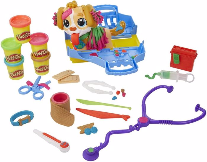 PLAY DOH KATASKEuES ME PLASTELINI- CARE AND CARRY VET