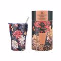 ThERMOS COFFEE MUG SAVE THE AEGEAN 350ml MIDNIGHT BLOSSOM