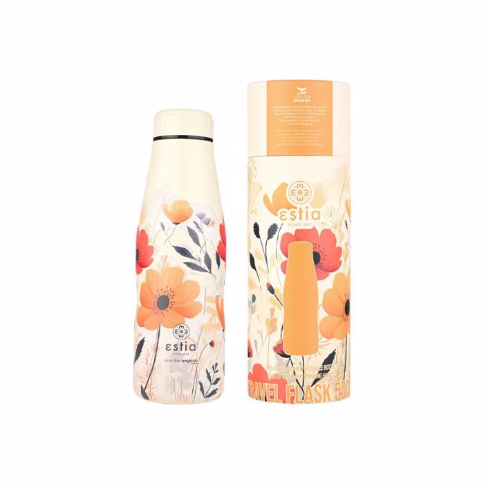 ThERMOS TRAVEL FLASK SAVE THE AEGEAN 500ml SUMMER REVERIE