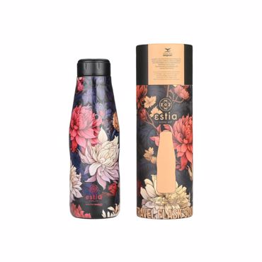 ΘΕΡΜΟΣ TRAVEL FLASK SAVE THE AEGEAN 500ml MIDNIGHT BLOSSOM