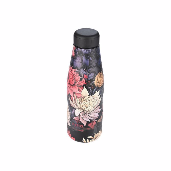 ThERMOS TRAVEL FLASK SAVE THE AEGEAN 500ml MIDNIGHT BLOSSOM