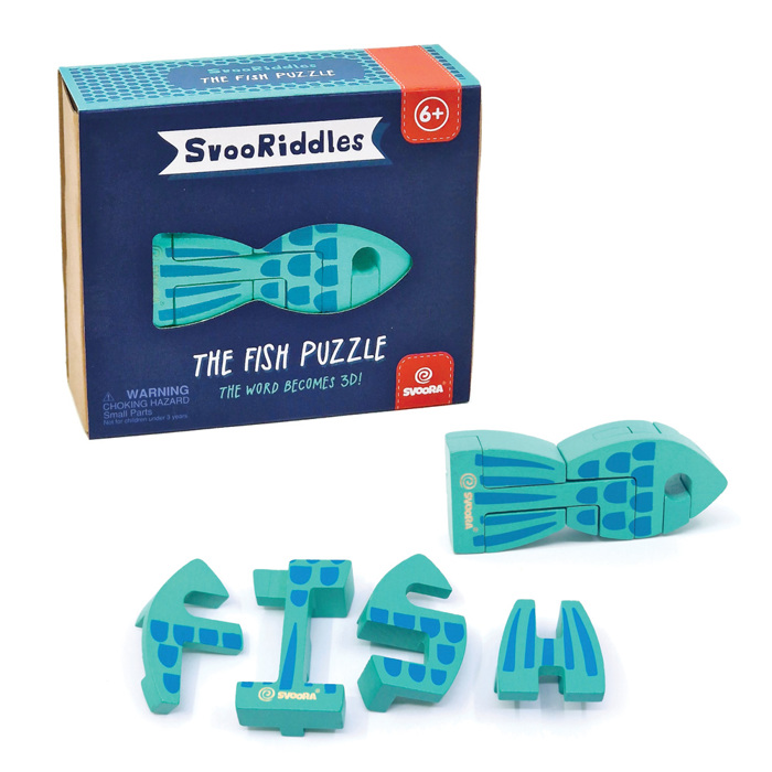 SVOORIDDLES XuLINO TRISDIASTATO PUZZLE 'FISH'
