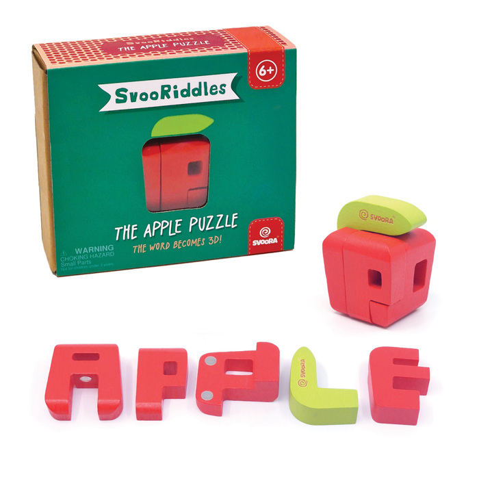 SVOORIDDLES XuLINO TRISDIASTATO PUZZLE 'APPLE'