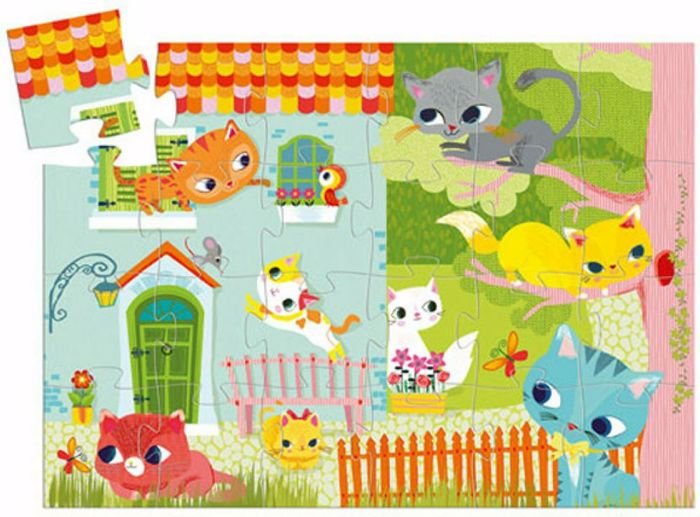 DJECO PUZZLE KITTY AND FRIENDS 24tem