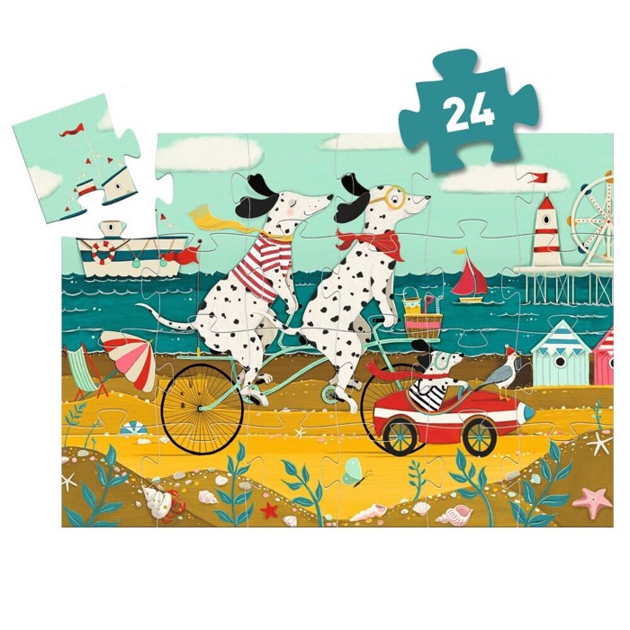 DJECO PUZZLE OLLIE THE DALMATIAN 24tem