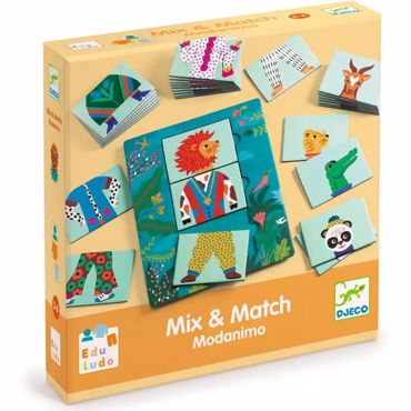 DJECO PUZZLE MIX & MATCH MODANIMO