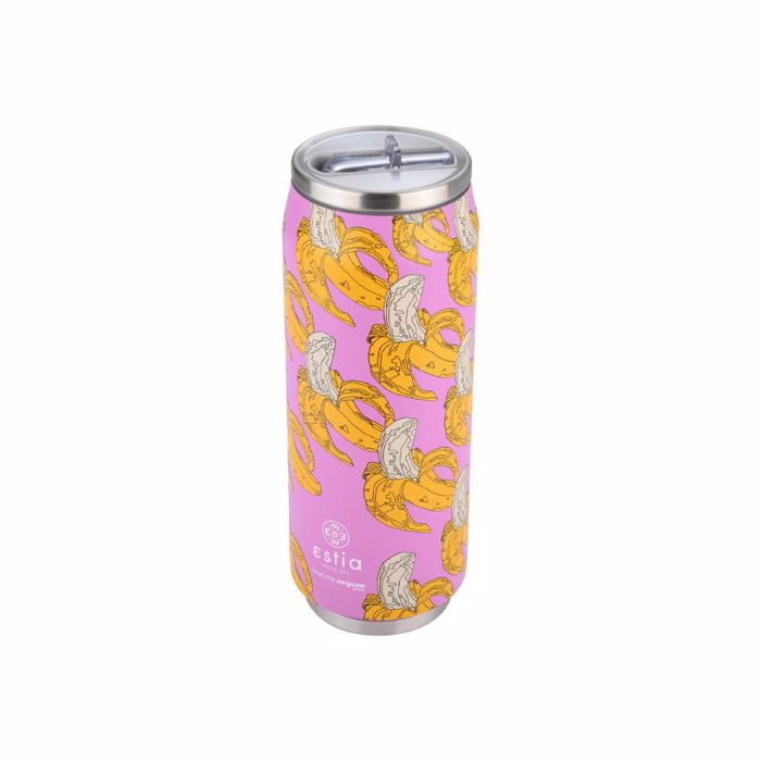 ThERMOS TRAVEL CUP SAVE THE AEGEAN 500ml BANANA SWIRL