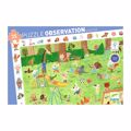 DJECO PUZZLE PARATIRITIKOTITAS ME AFISA ZOAKIA STON KIPO 35tem