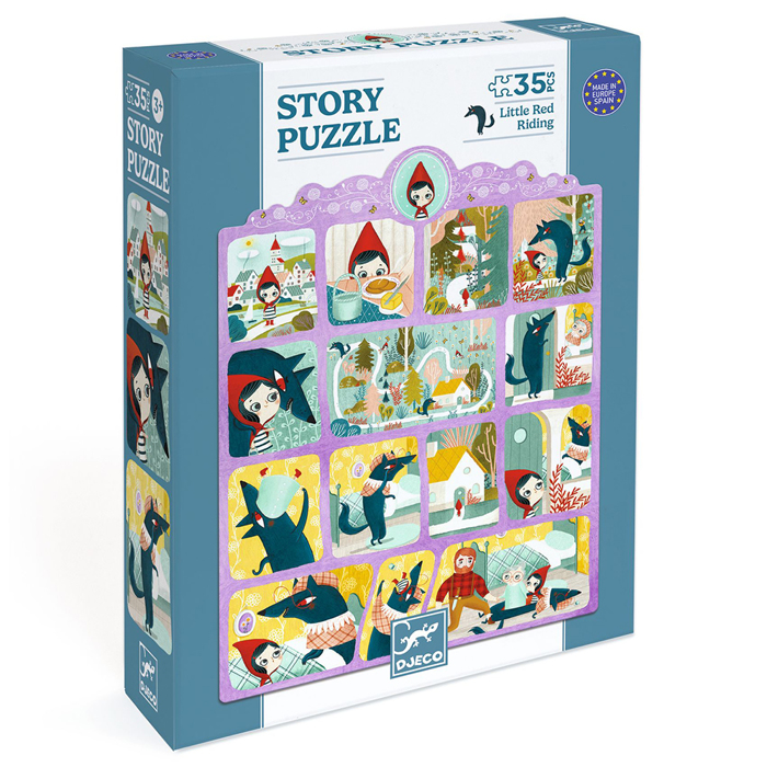 DJECO PUZZLE PARAMuThI KOKKINOSKOuFITSA 35tem