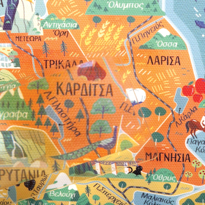 SVOORA MAGITIKO PUZZLE 'XARTIS TIS ELLADAS'