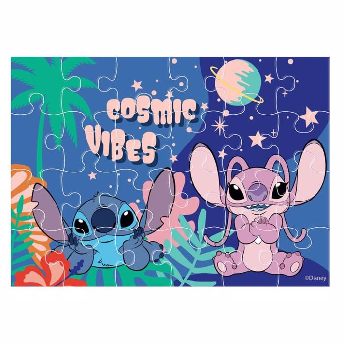 LUNA PUZZLE XROMATISMOu 4se1 28.5*20.5ek. STITCH (12-15-20-24tmx)