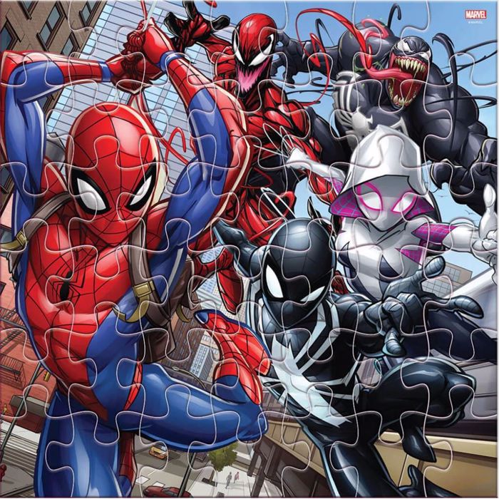 LUNA PUZZLE XROMATISMOu 42*42k. SPIDERMAN 42tmx