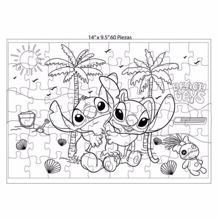 LUNA PUZZLE 24*35.5ek. STITCH 60tmx