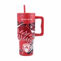 ThERMOS STRAW TUMBLER XL OLYMPIACOS BC EDITION TOGETHER WE FIGHT 900ml