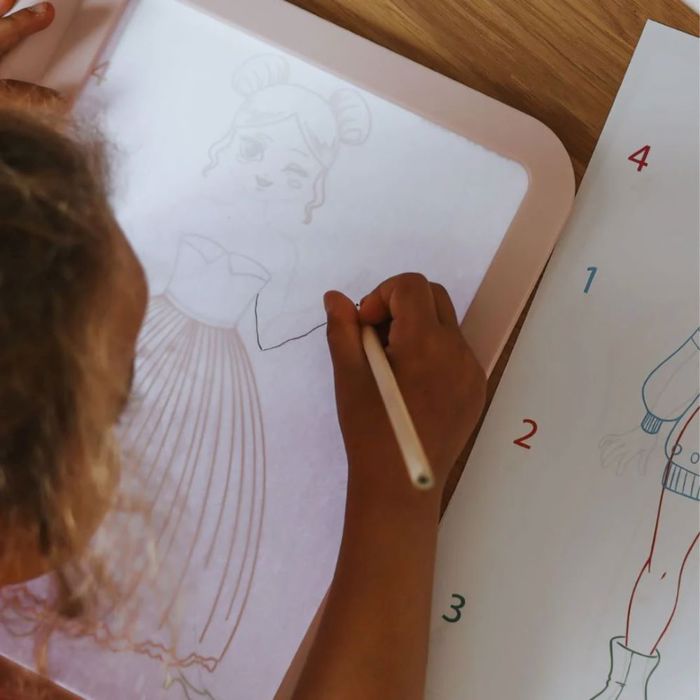 TABLET ZOGAFIKIS 2 OPsEON ME OThONI LED KAI MAuROPINAKA- SXEDIO MODAS