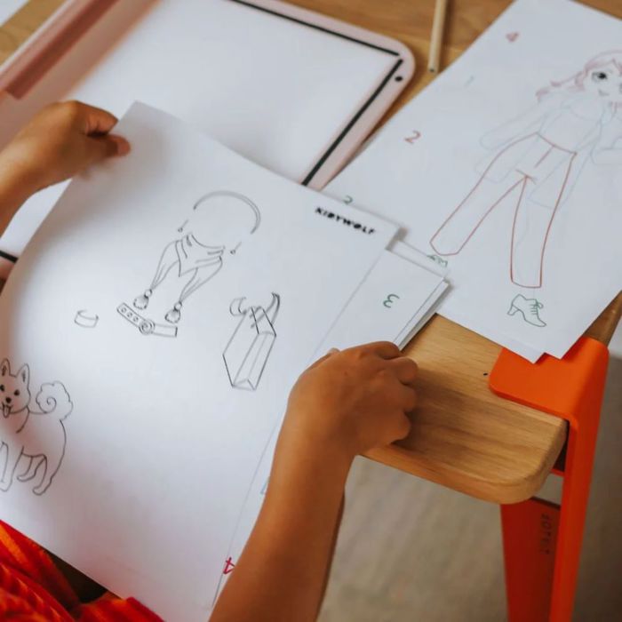 TABLET ZOGAFIKIS 2 OPsEON ME OThONI LED KAI MAuROPINAKA- SXEDIO MODAS