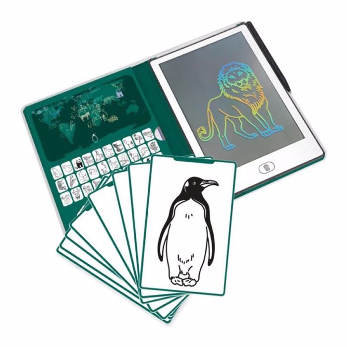 MINI TABLET ZOGAFIKIS ME 30 KARTES- ANIMALS AROUND THE WORLD