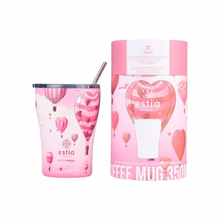 ThERMOS COFFEE MUG SAVE THE AEGEAN 350ml LOVE ASCEND