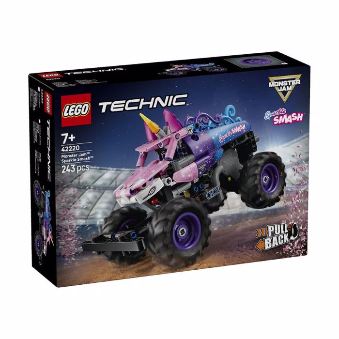 LEGO MONSTER JAM SPARKLE SMASH: PULL BACK 243pcs