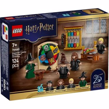 LEGO HOGWARTS CASTLE SORTING HAT CEREMONY 124pcs