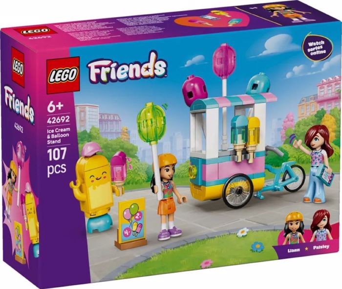 LEGO ICE CREAM & BALLON STAND 107pcs