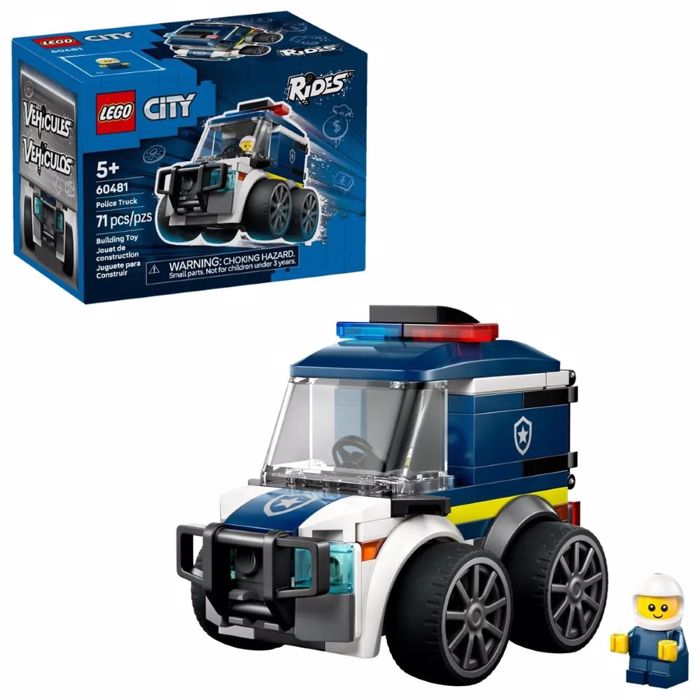 LEGO RIDES-POLICE TRUCK 71pcs