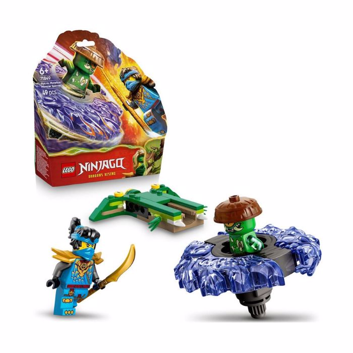 LEGO NYA VS MUTATION MONSTER SPINNER 49pcs