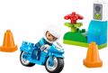 LEGO DUPLO BLUE POLICE MOTORCYCLE 11pcs