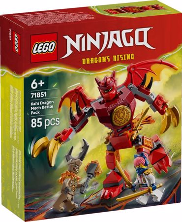 LEGO KAI'S DRAGON MECH BATTLE PACK 85pcs