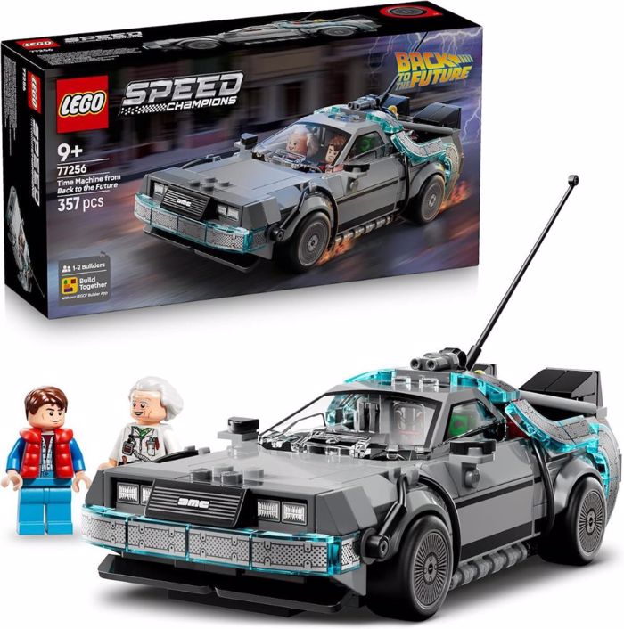77256 LEGO TIME MACHINE FROM BACK TO THE FUTURE 357pcs