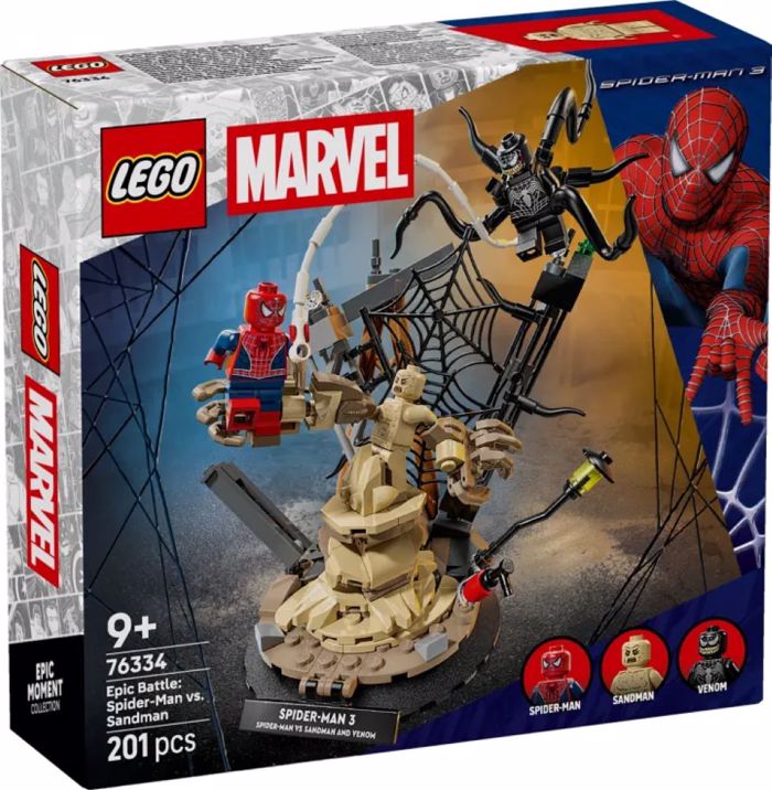 LEGO EPIC BATTLE SPIDERMAN VS SANDMAN 201pcs